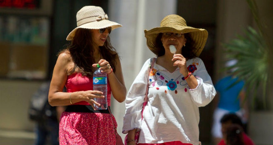 Prevén ambiente muy caluroso en norte y occidente de México