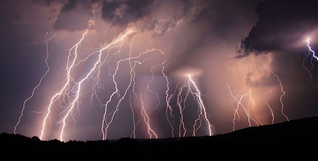 Nublados con tormentas eléctricas y granizadas se prevén en la mayor parte del país