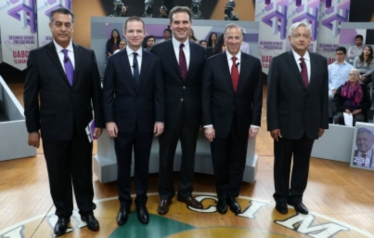Segundo debate por la Presidencia, el de mayor audiencia en televisión