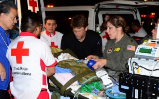 Cruz Roja Mexicana envía ayuda humanitaria y voluntarios a Guatemala