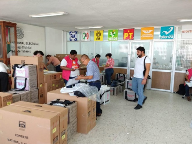 Sujetos armados roban más de 11 mil boletas electorales en Tabasco