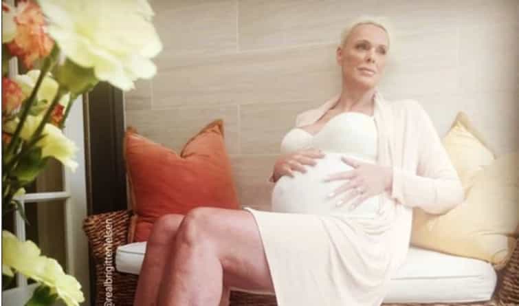 La actriz danesa Brigitte Nielsen da a luz a una niña a los 54 años de edad
