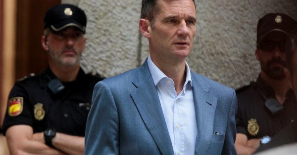 Ingresa a prisión cuñado de Rey de España