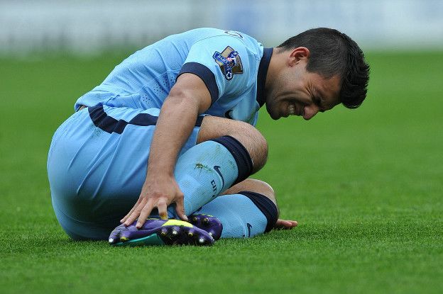 Los tobillos son los más afectados entre los futbolistas