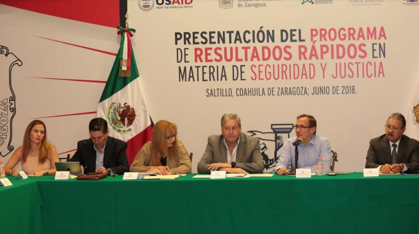 En Coahuila se trabaja en equipo para preservar resultados en seguridad