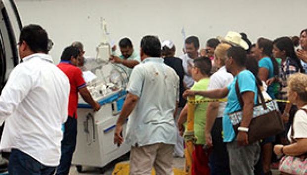 Evacuan hospital por cortocircuito