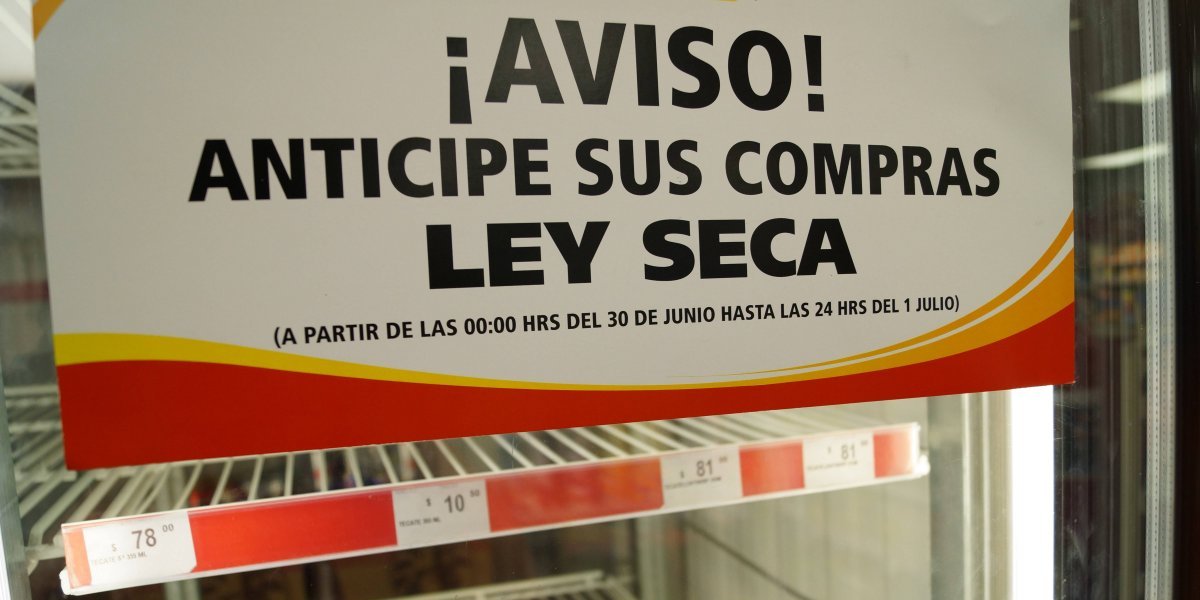 Coahuila anuncia ley seca por elecciones de este fin de semana