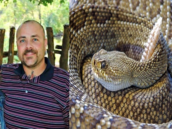 Casi muere por la mordedura de una serpiente decapitada