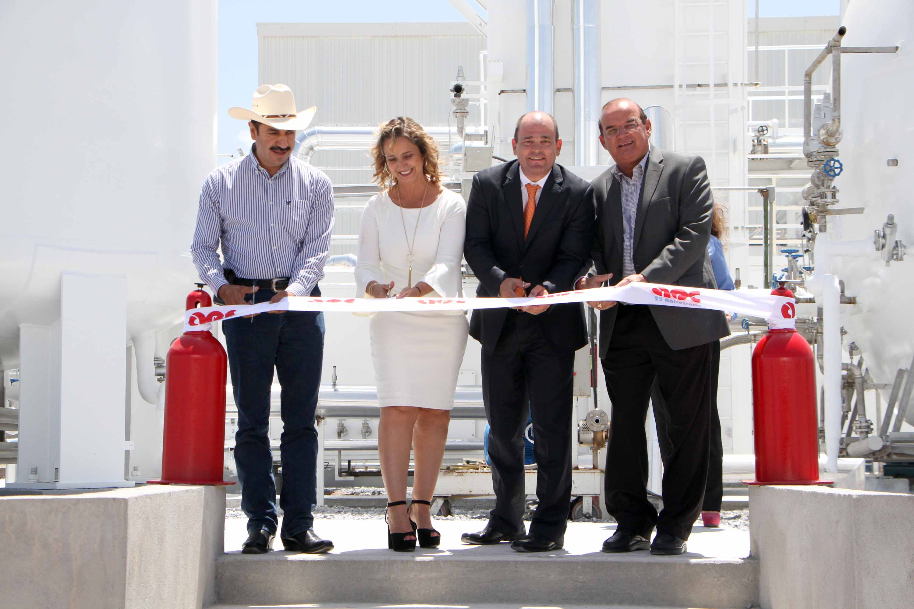 Inauguran planta criogénica en Arteaga