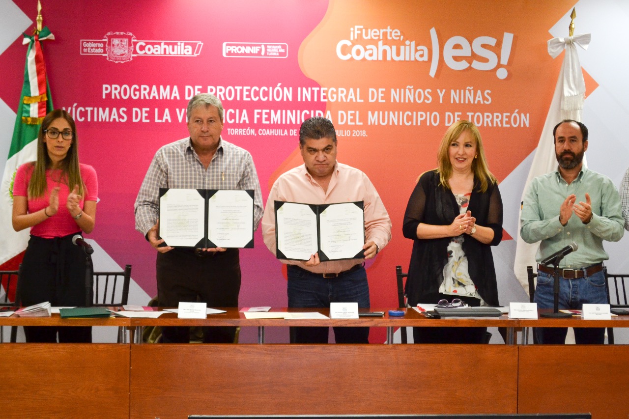 Protección Integral a hijas e hijos de victimas de feminicidios