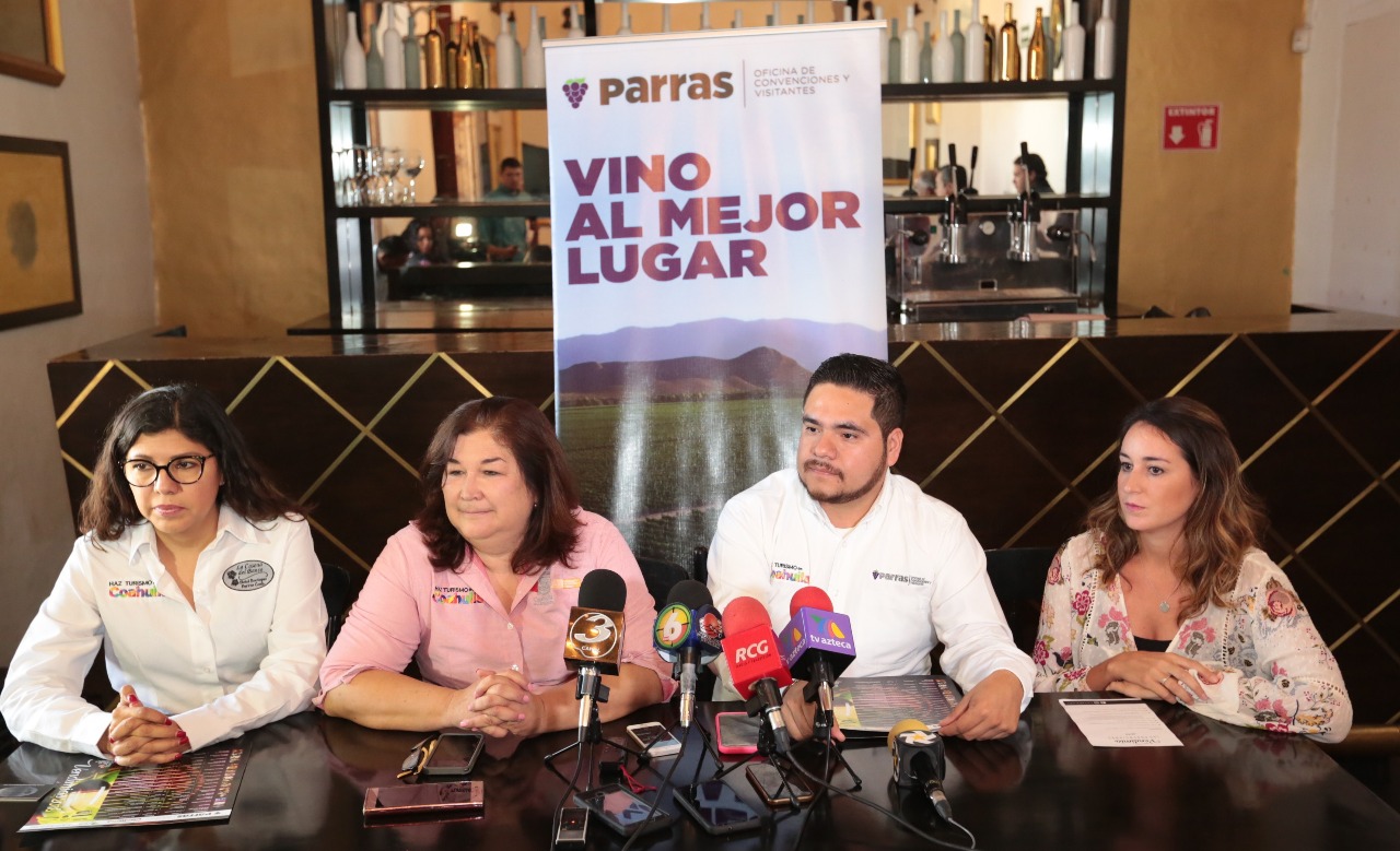 Invitan a celebrar las tradicionales fiestas de la Vendimia en Parras