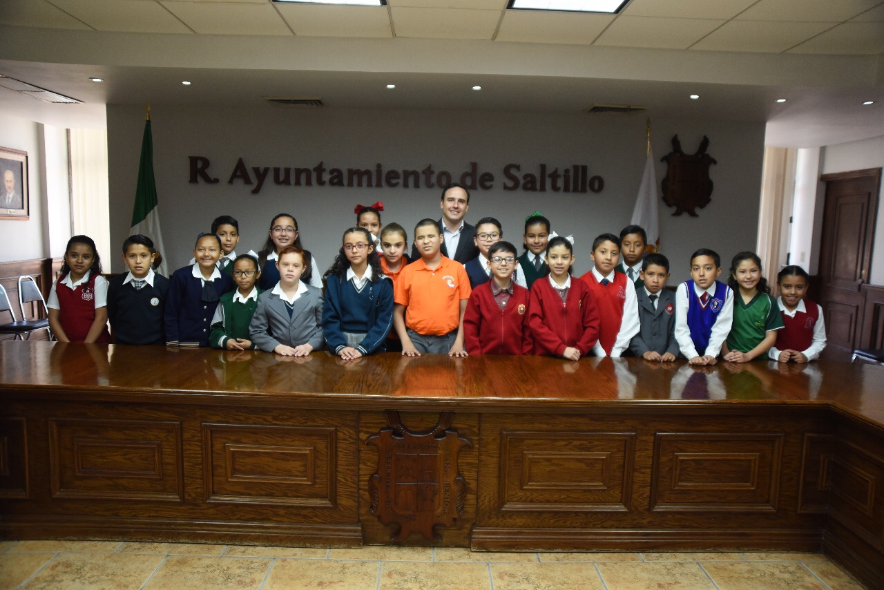 Trabaja Cabildo Infantil de Saltillo en sus proyectos