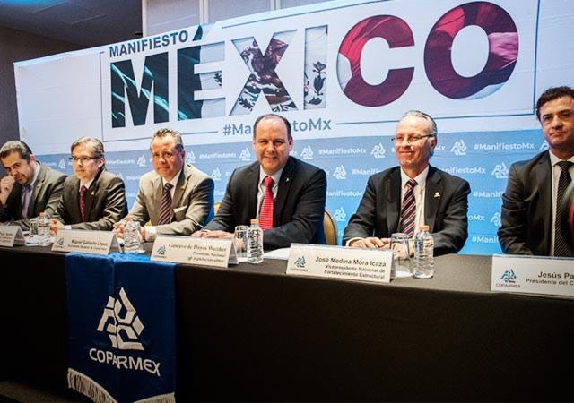 Sector patronal apoyará combate a corrupción, pero defenderá reformas