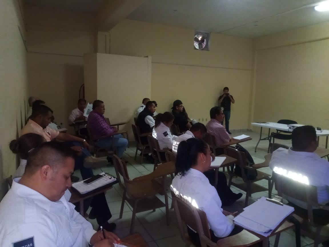 Policías de Saltillo reciben curso de actualización en el nuevo Sistema de Justicia Penal
