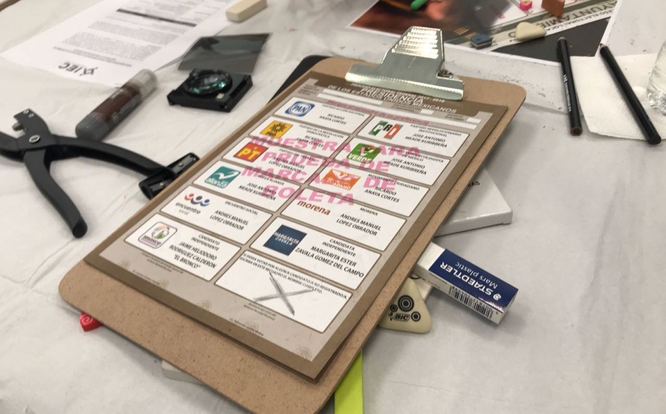 INE reciclará materiales usados en elecciones