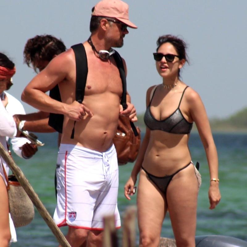 Eiza y Josh Duhamel juntos en Cancún: fotos confirman su noviazgo