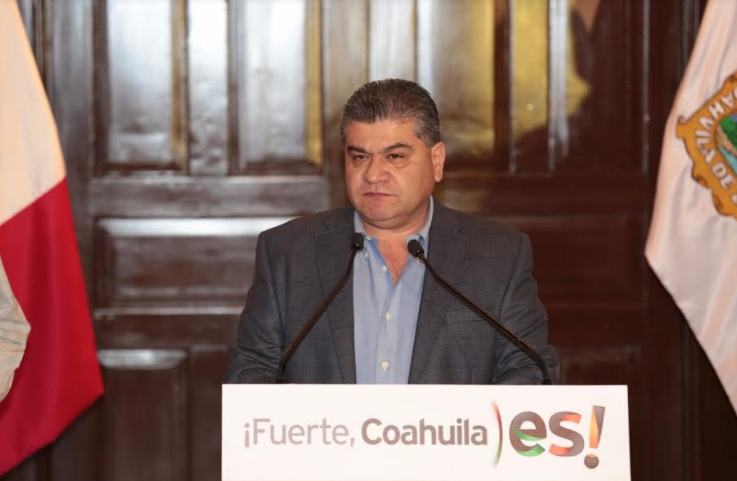 Gobernador Miguel Ángel Riquelme da mensaje a los coahuilenses