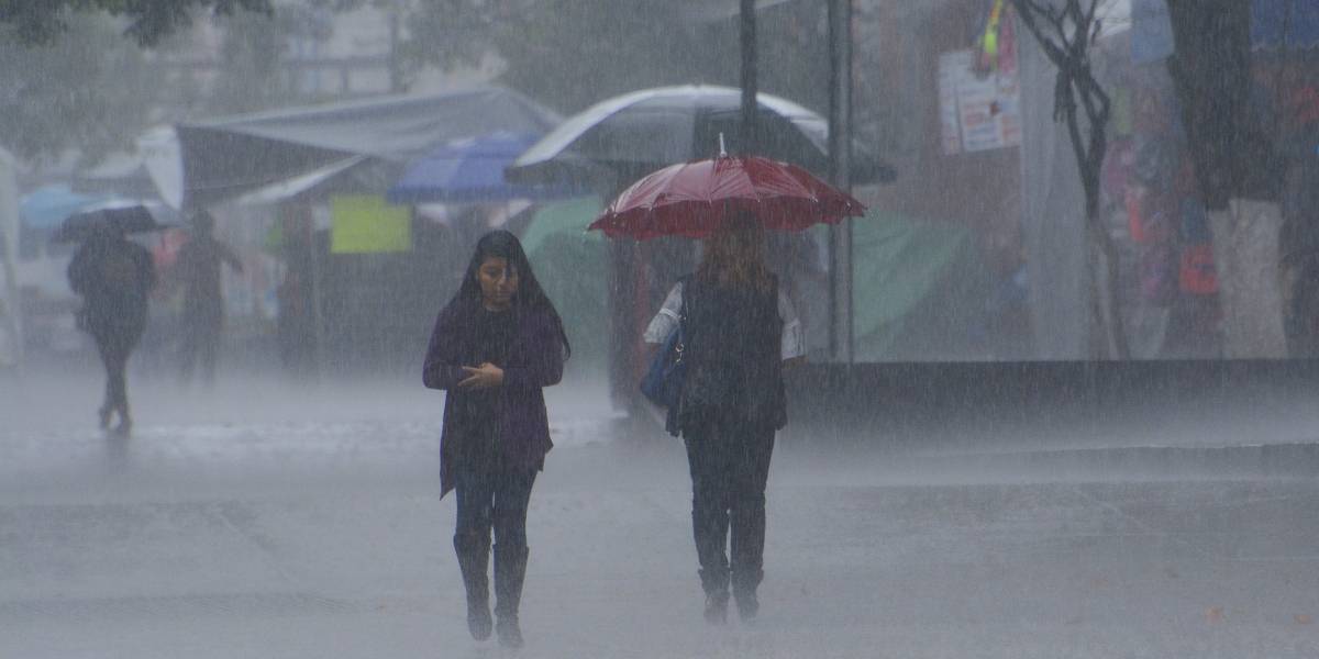 Tormentas en 11 estados del país, prevé Meteorológico