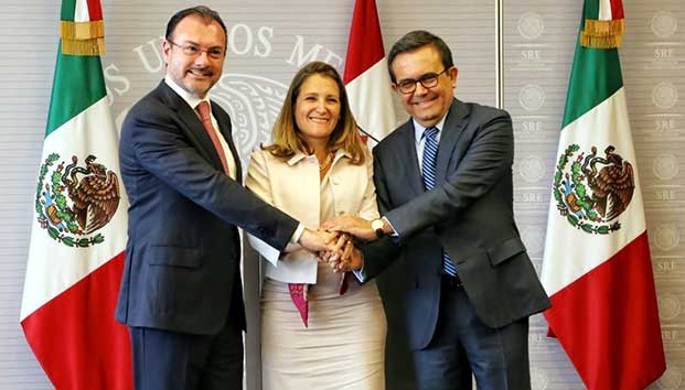 Iremos por acuerdo trilateral del TLCAN: México y Canadá