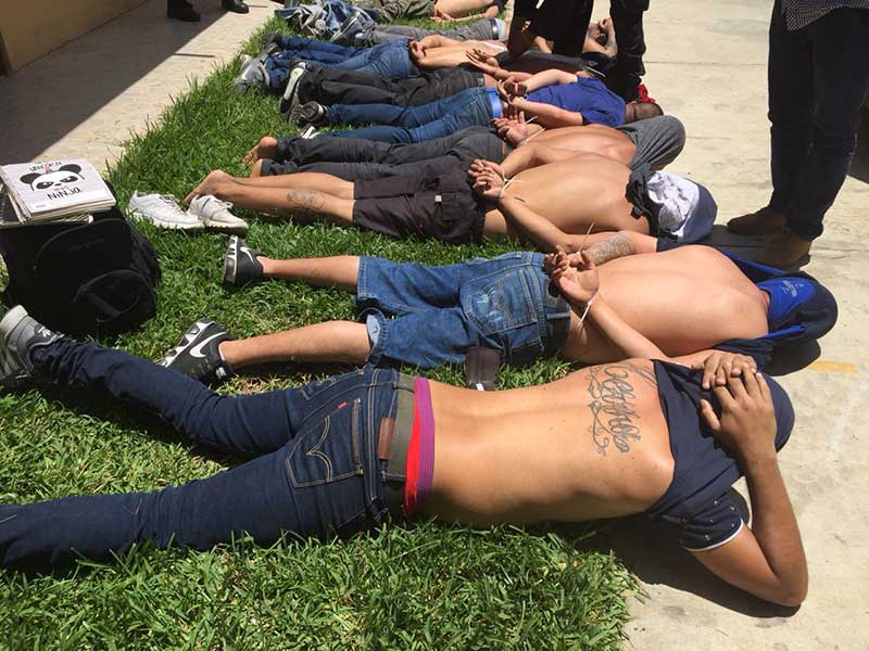 Detienen a 48 presuntos integrantes del CJNG en Chiapas