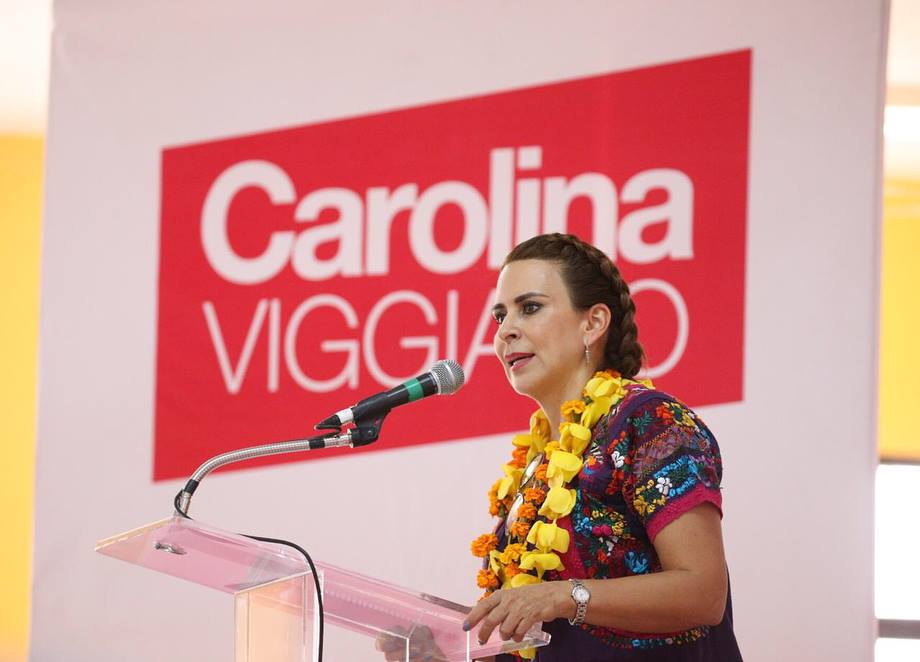 Renuncia Carolina Viaggiano <br>a su cargo en el CEN del PRI