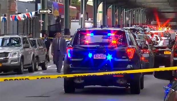 Intenta robar a policía y recibe tiro en la cara