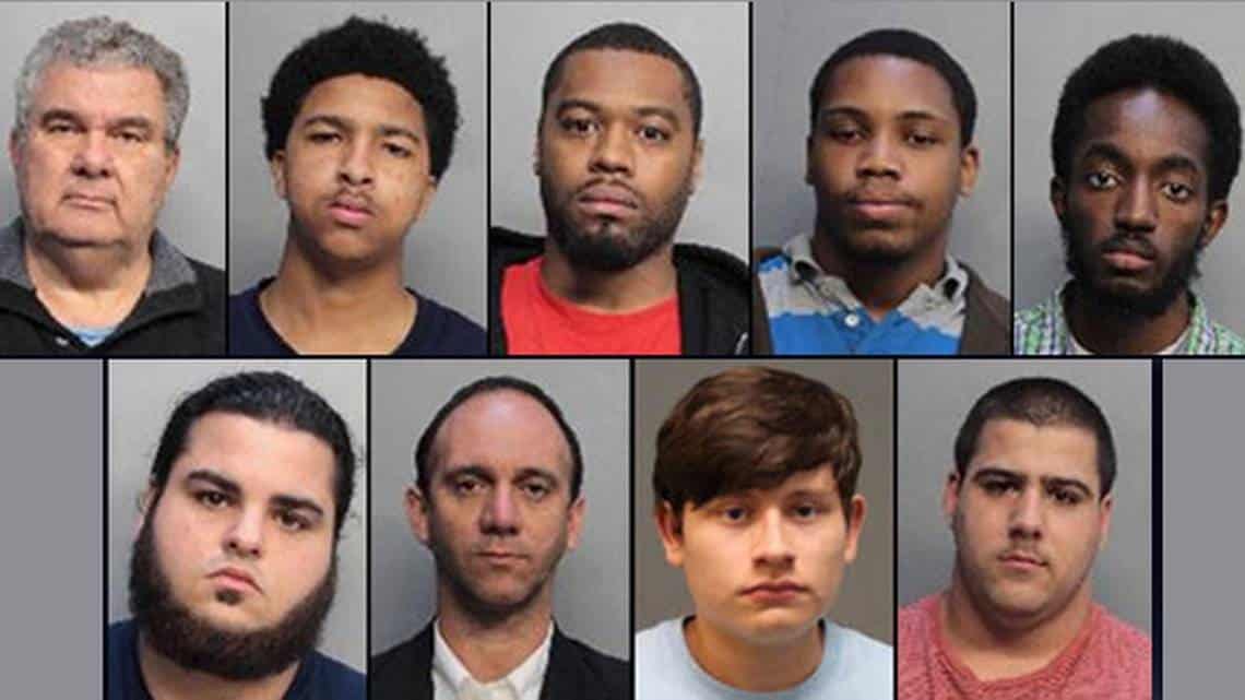 Arrestan a 10 hombres por pornografía infantil