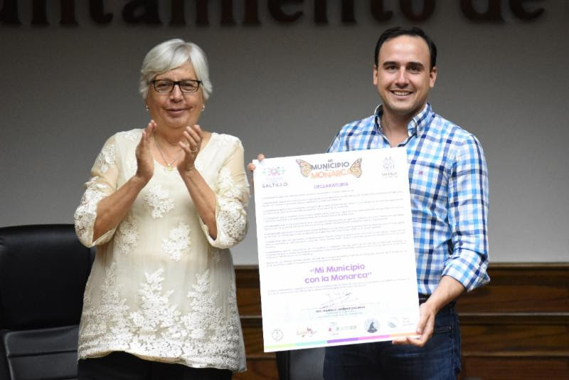 Manolo, primer Alcalde de México en firmar “Mi Municipio con la Monarca”