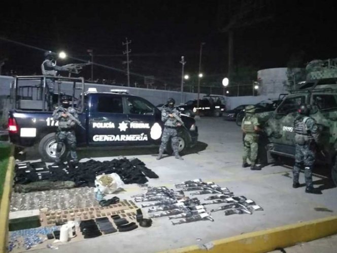Decomisa Ejército arsenal en Reynosa