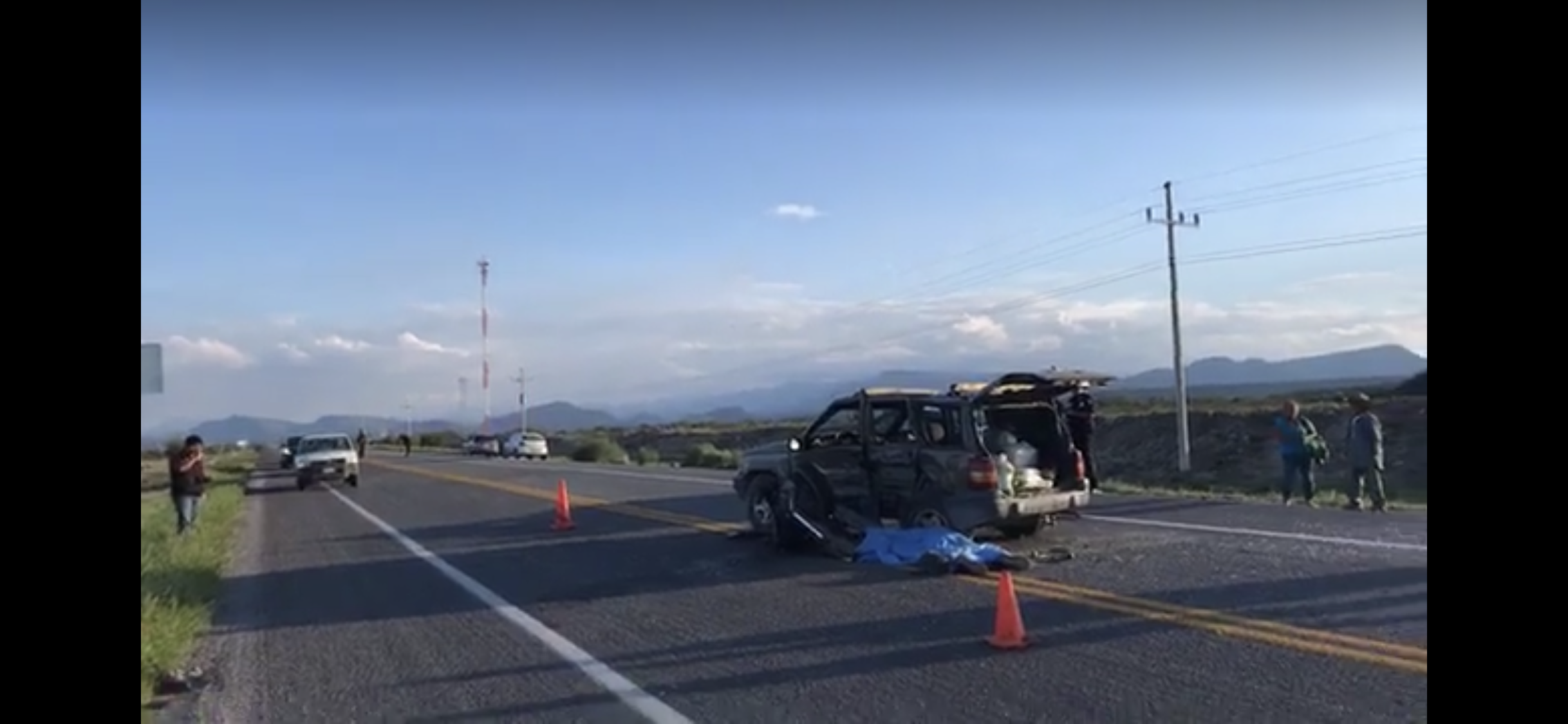 Deja dos muertos choque  <br>en la Saltillo-Monclova