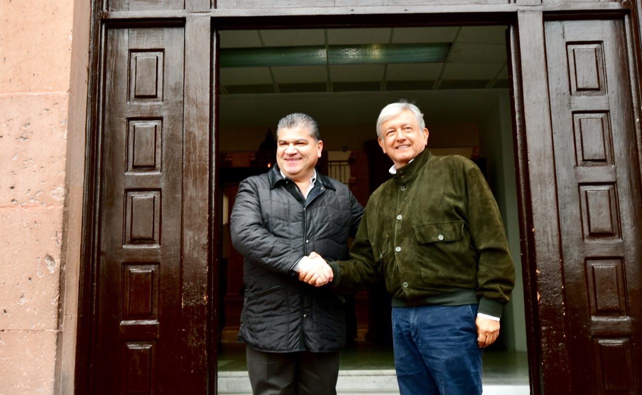 Presenta Riquelme obras <br>por 20 mmdp a AMLO