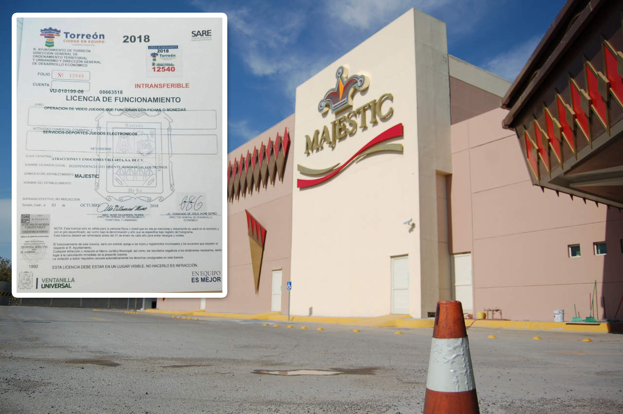 Viola Zermeño la ley; <br>reabre casinos en Torreón