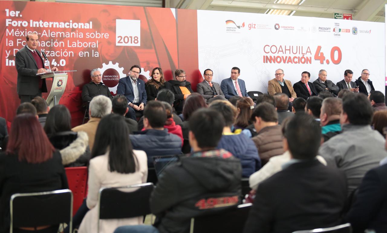 Presentan proyecto Coahuila innovación 4.0