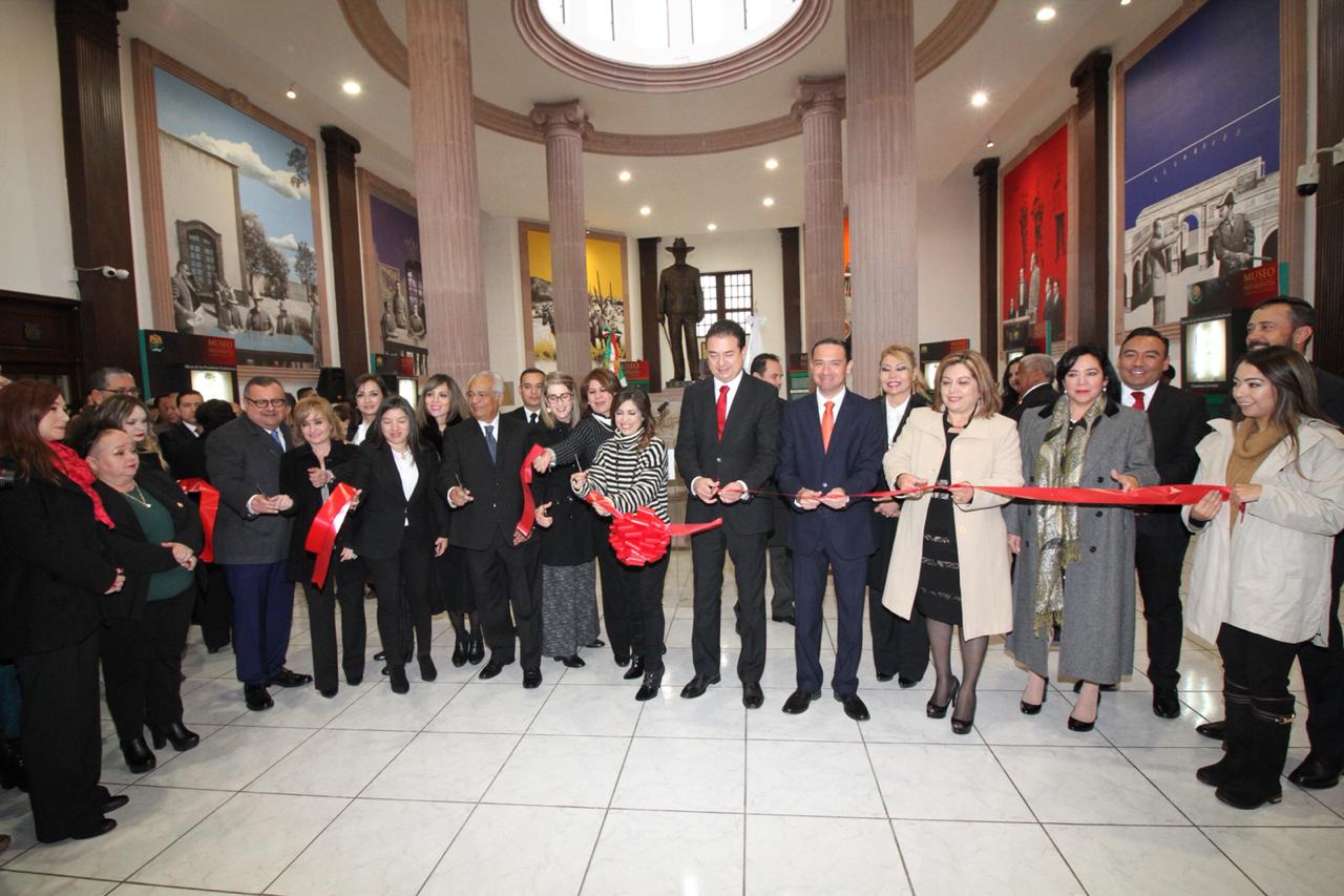 Inauguran en Congreso la <br>exposición Presidentes Coahuilenses