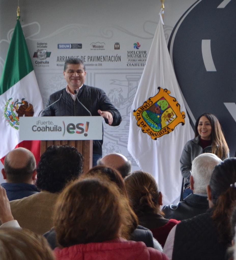 Para Múzquiz, 34mdp en pavimentación