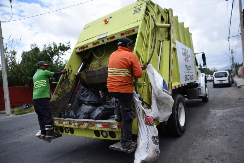 Por seguridad, se suspende servicio <br>de recolección de basura en Saltillo