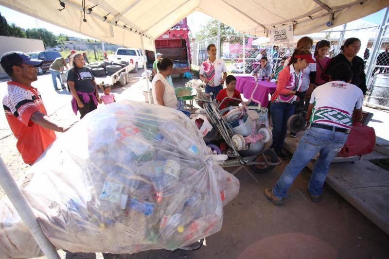Mercadito Por Ti Saltillo ha <br>recolectado 150 toneladas de cacharros