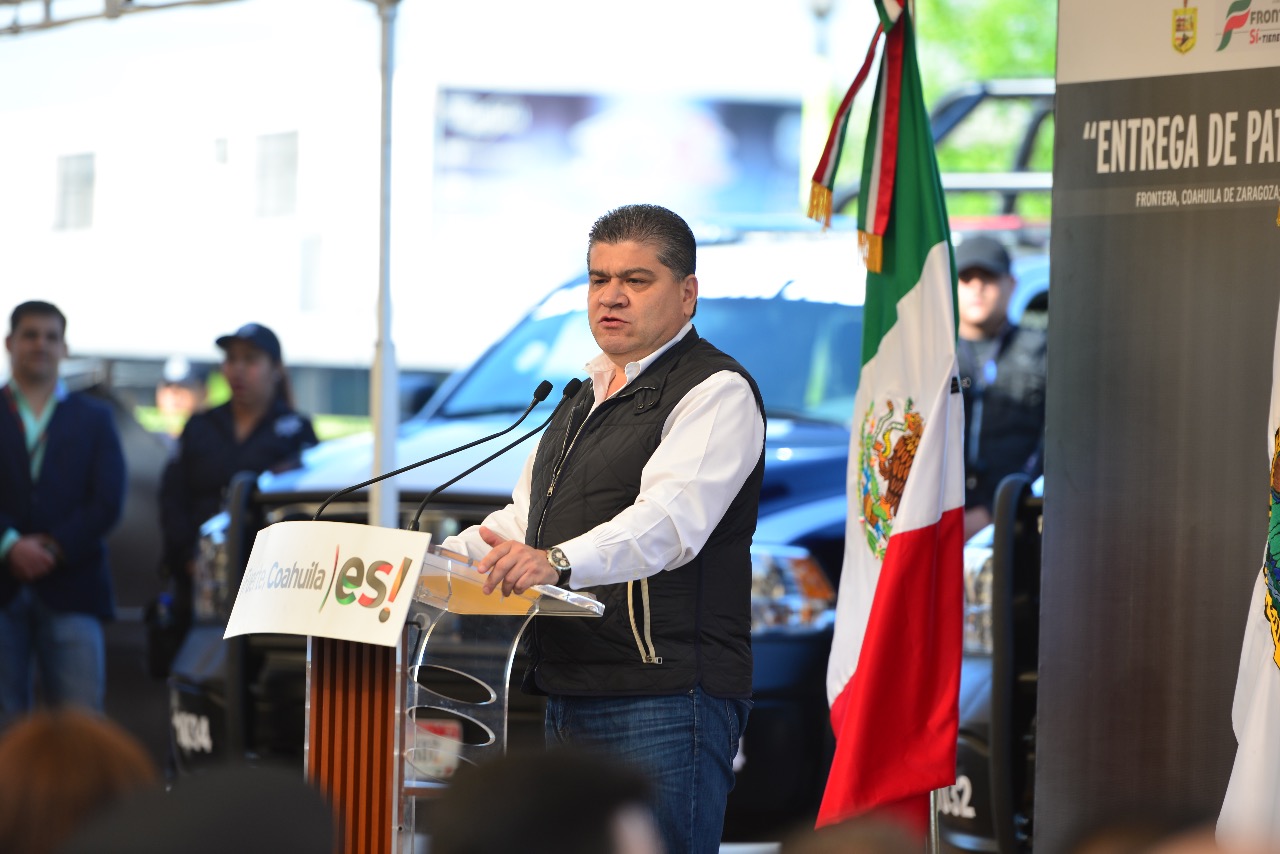 Aplica Coahuila 55.7 mdp para capacitación y equipo de policías