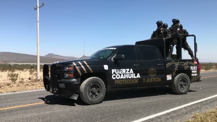 Sufren accidente elementos de Fuerza Coahuila en la 57