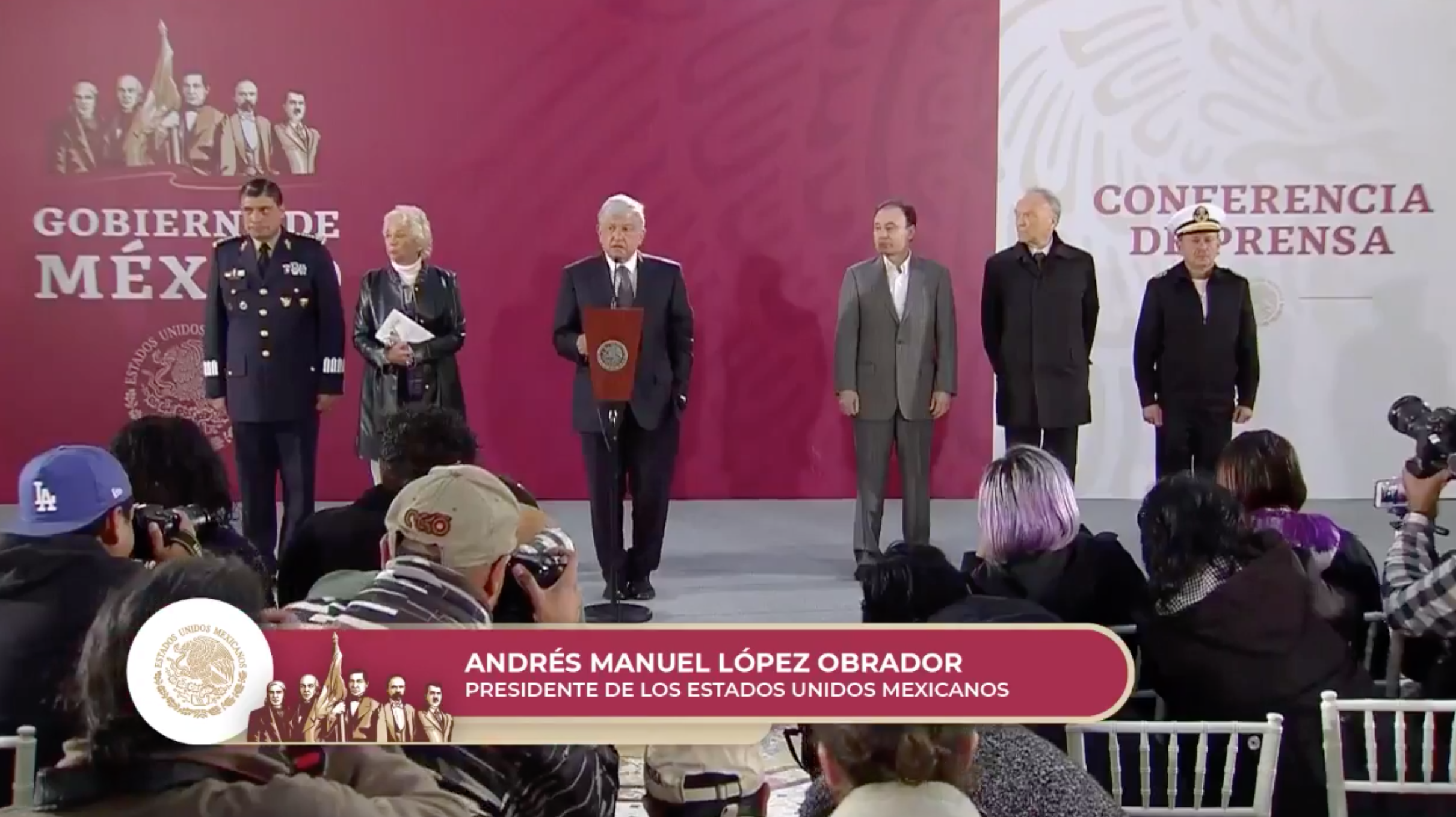 Según AMLO, desde el 1 de diciembre <br>bajaron los homicidios en el País