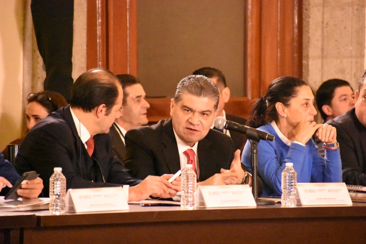 Asiste Riquelme a instalación del <br>consejo nacional de seguridad