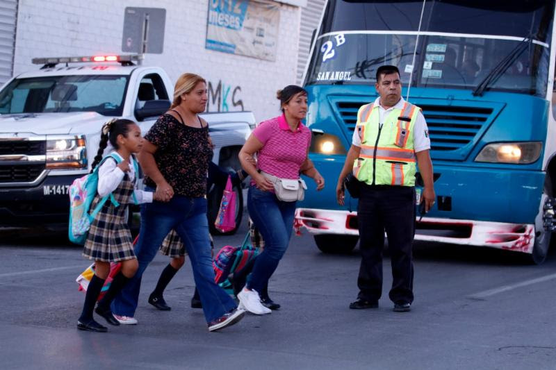 Listo operativo de regreso <br>a clases 2019 en Saltillo