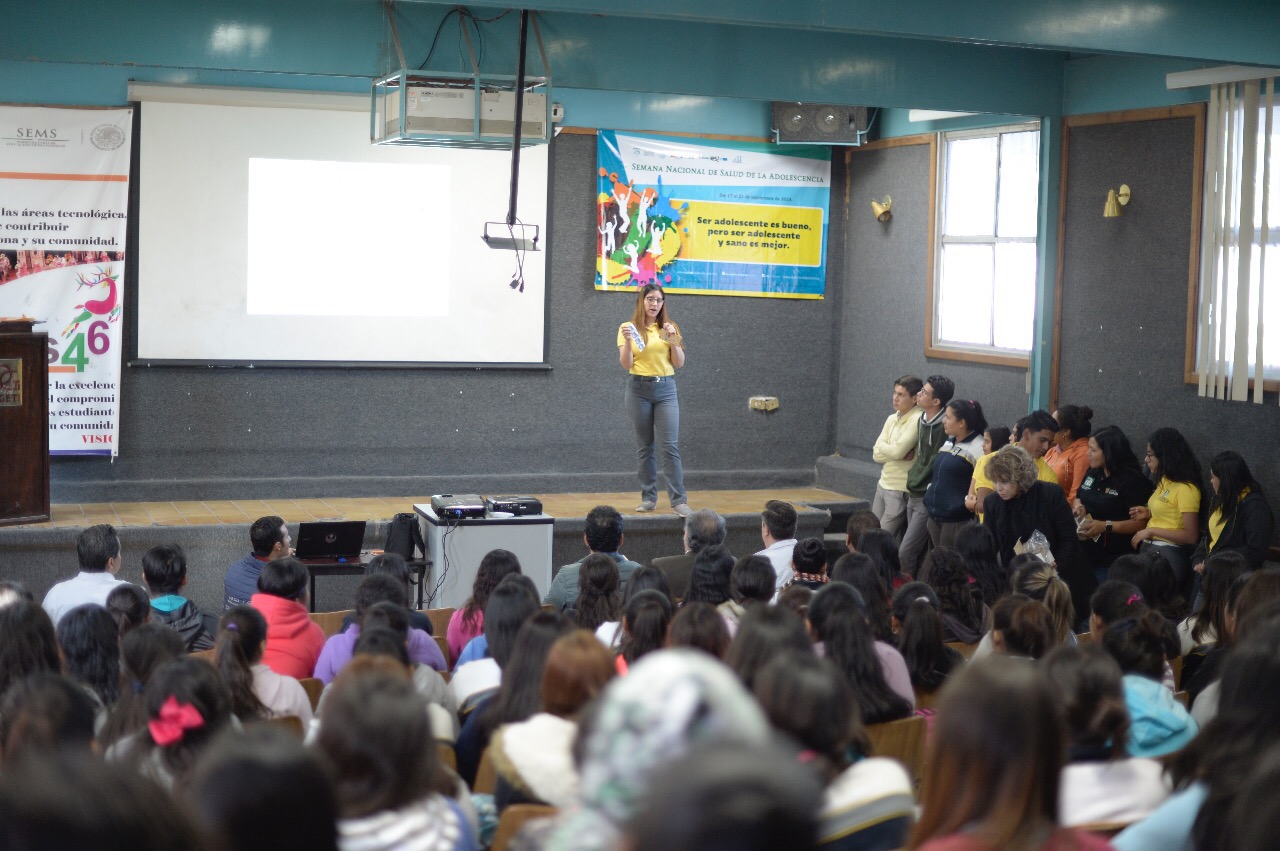 Ofrecen a estudiantes pláticas de prevención de embarazo