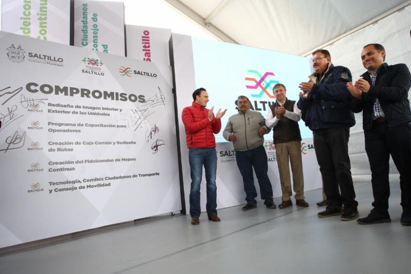 Presentan primera etapa de modernización del transporte público
