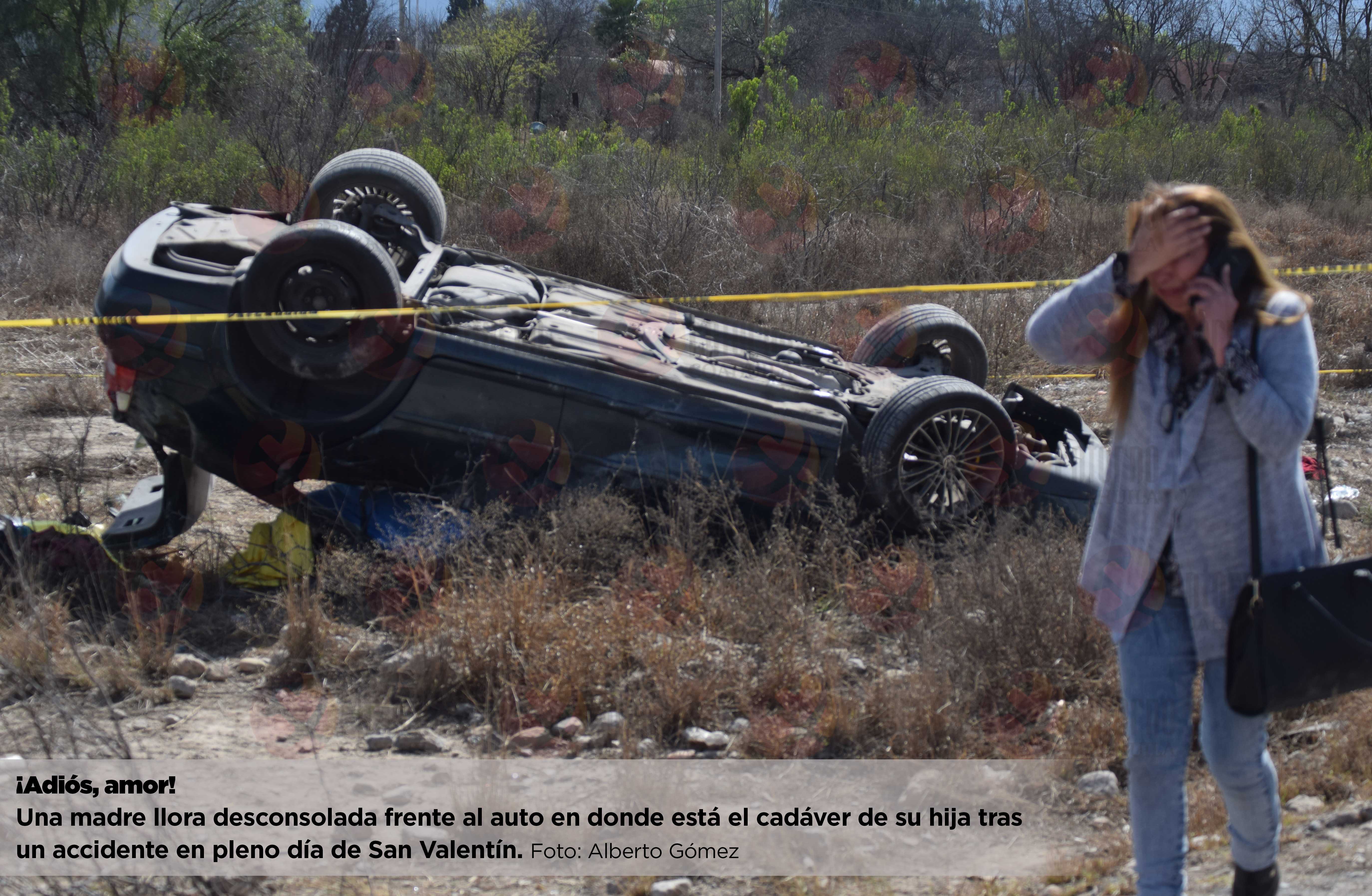 Muere estudiante en <br>accidente, en Saltillo