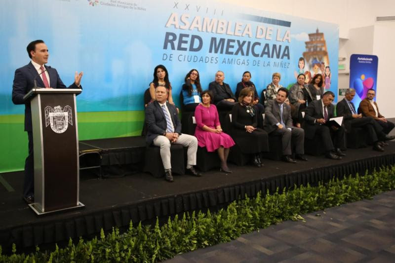 Preside Manolo asamblea de ciudades <br>amigas de la niñez en Tijuana