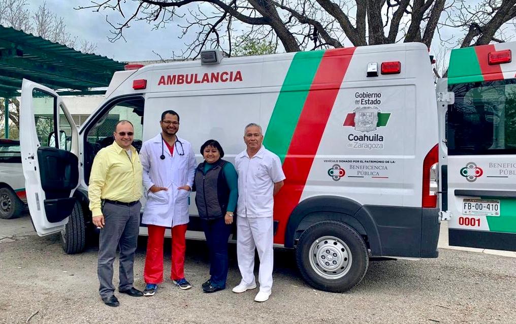 Entregan ambulancia a hospital de Allende