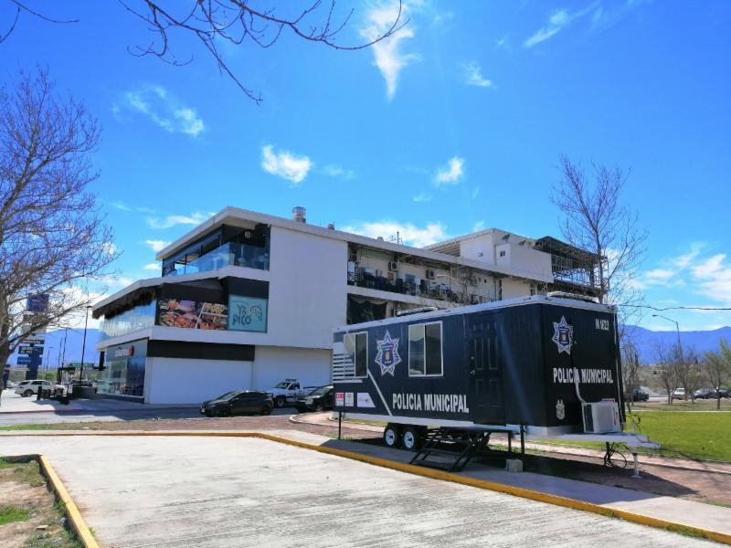 Atiende oficina móvil de policía <br>270 colonias al norte de Saltillo