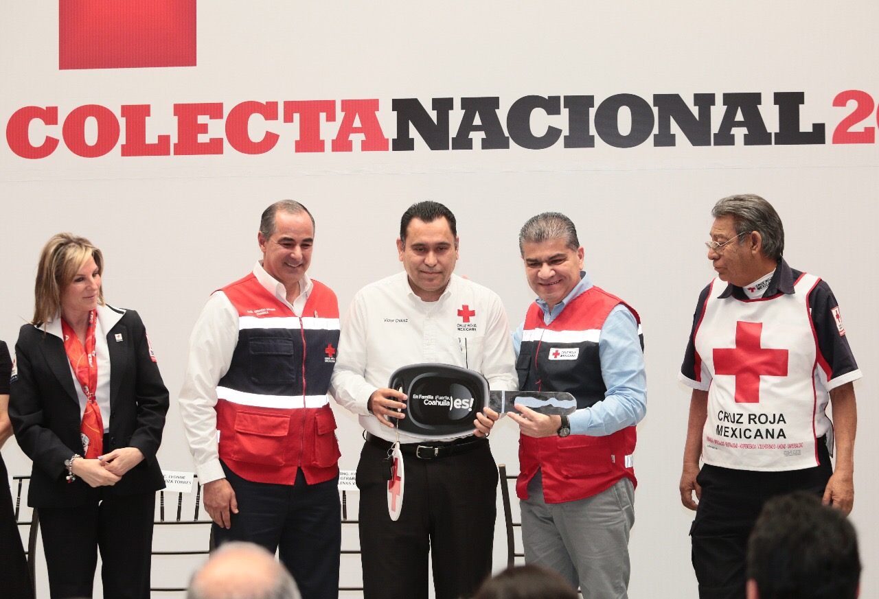 Mas de 46mdp ha donado <br>el Estado a Cruz Roja