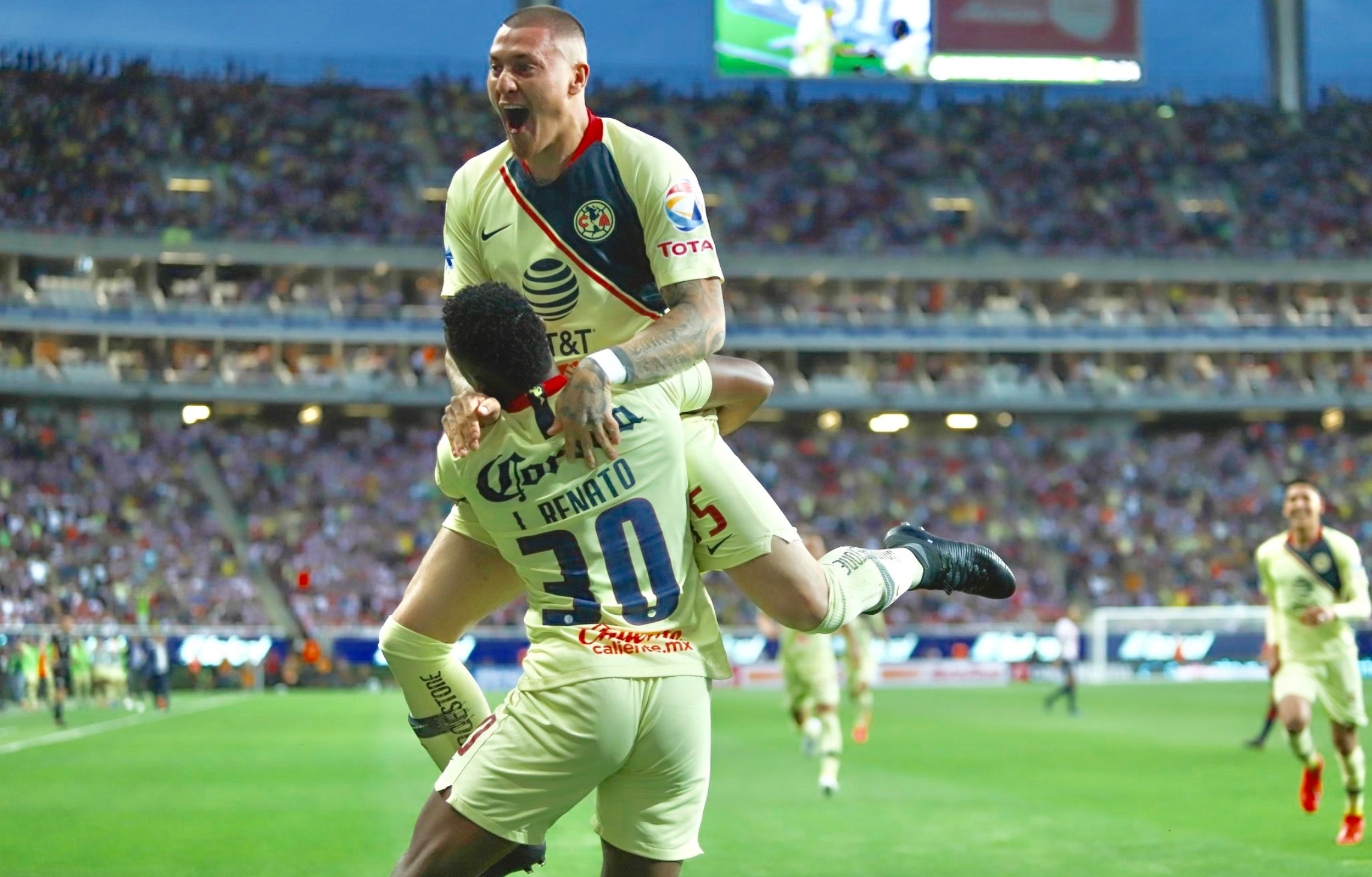 América le repite la dosis a Chivas y se lleva el segundo clásico